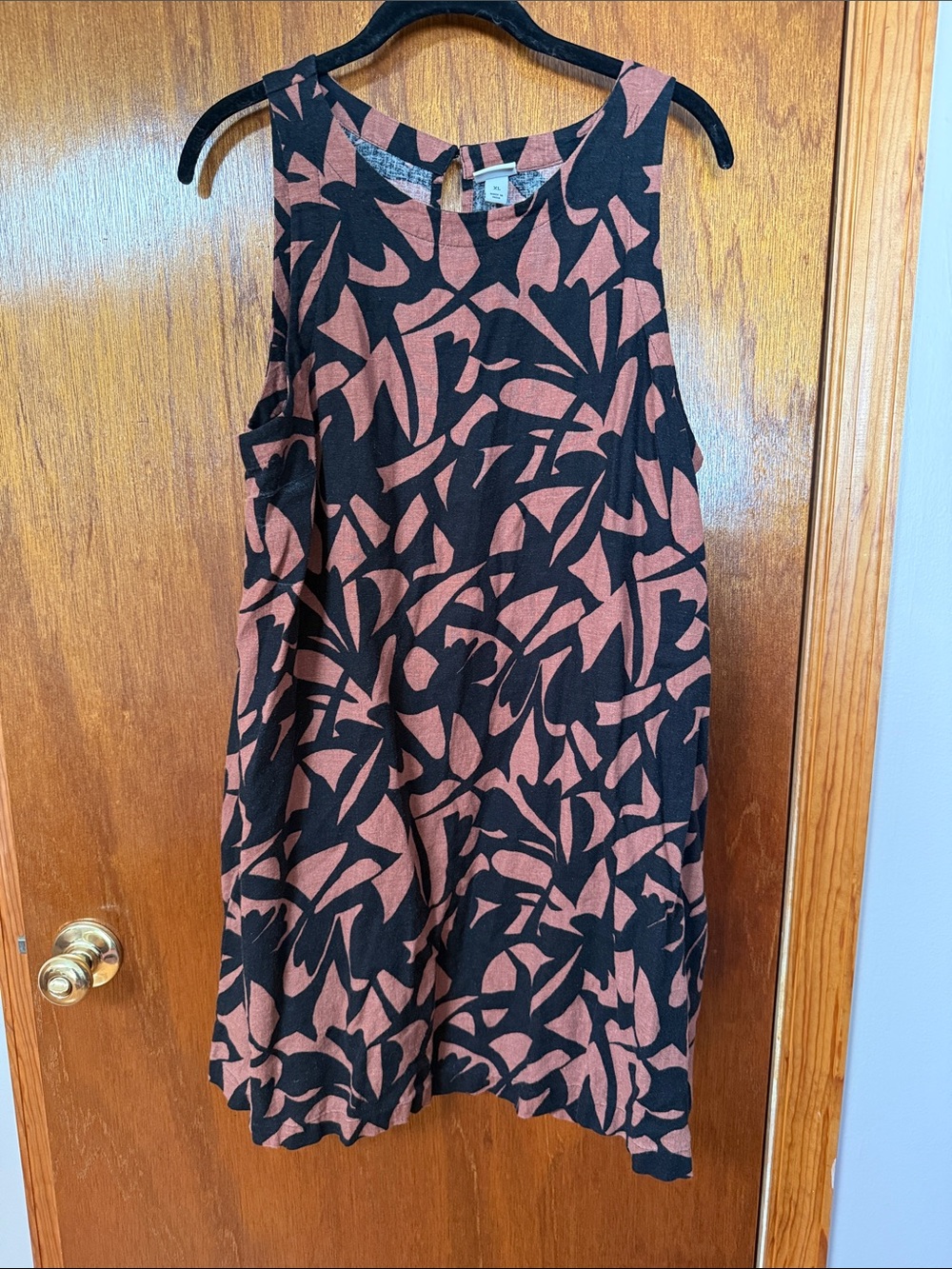 A New Day pattern swing mini dress